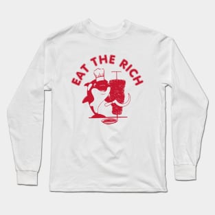 EAT THE RICH Gladys The Orca Long Sleeve T-Shirt